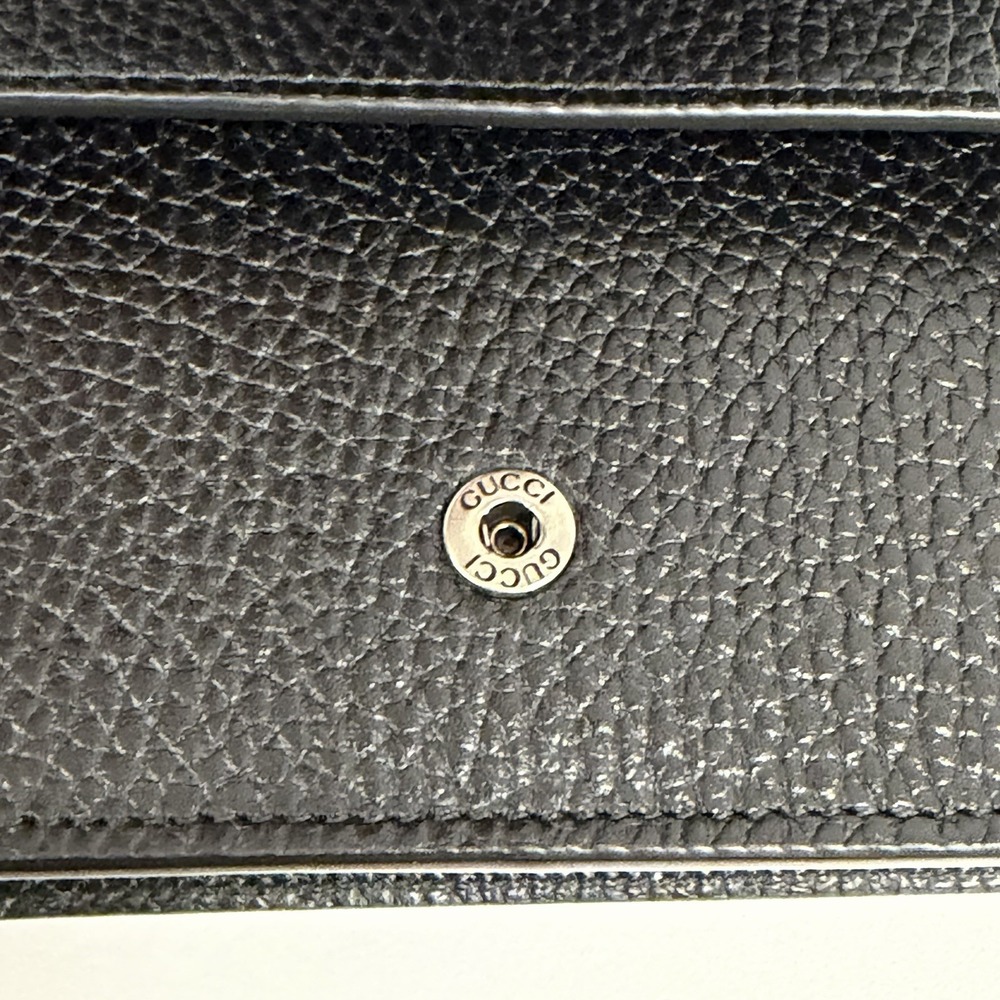 Gucci Leather Dionysus Mini Bag Black Crysals NEW Top Handle Chain Box Dust Bag - Picture 14 of 16